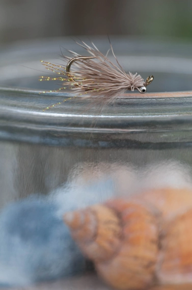 Sea Trout CDC&Elk with a bit of flash Sea Trout CDC&Elk with a bit of flash