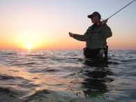 Sunset casting Sunset casting