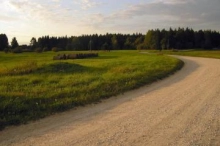 A gravel road always leads to a river A gravel road always leads to a river