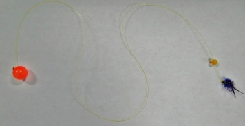 Under a bobber Under a bobber