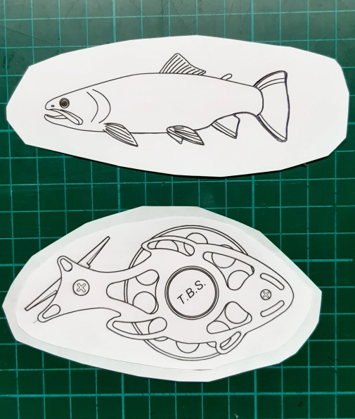 Drawings of the images that will be used for burning Drawings of the images that will be used for burning