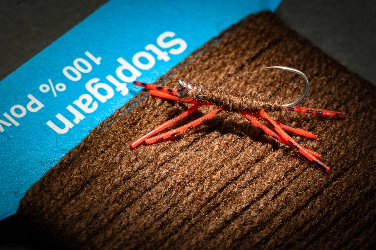 The Hallucinator body is made from acrylic darning wool The Hallucinator body is made from acrylic darning wool