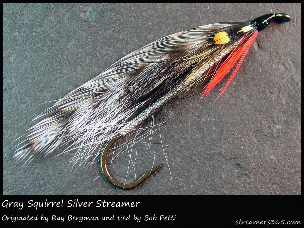 #274 Grey Squirrel Silver Streamer - Bob Petti #274 Grey Squirrel Silver Streamer - Bob Petti