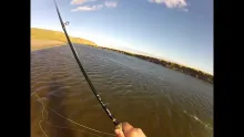 Video thumb for Spey cast in Rio Grande of Tierra del Fuego