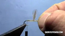 Video thumb for Blue Winged Olive Dry Fly