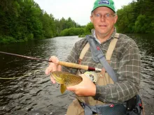 User submitted picture: Fly fishing N.W. Wisconsi...